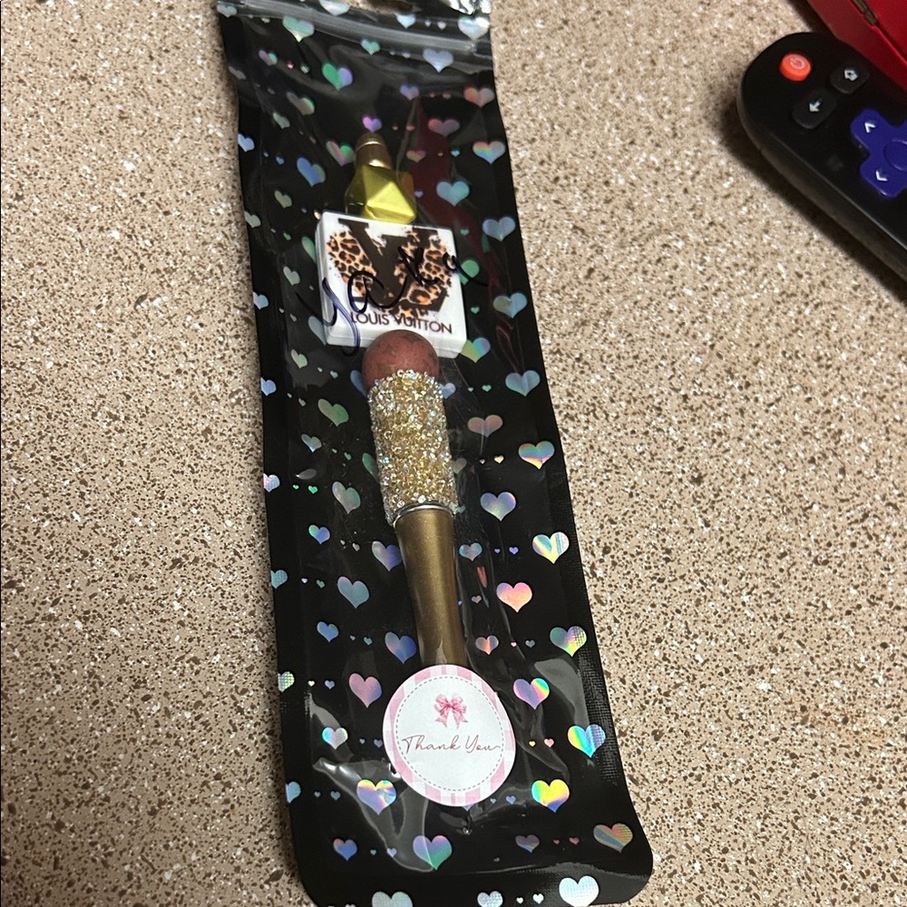Gold Glitter Handle Makeup Brush